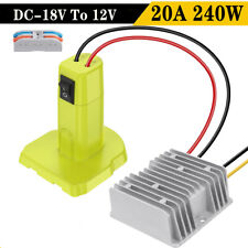 20a 240w Voltage Regulator For Ryobi Dc 18v To 12v Step Down Converter Battery