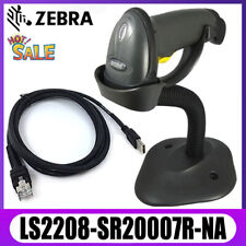 Zebra Symbol Ls2208-sr20007r-na Handheld Barcode Scanner Reader Kit W Usb Cable