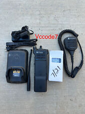 Motorola Apx 6000li Radio Mic New Extended Extra Battery And Charger 3algos