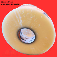 Clear Carton Sealing Tape 2 X 1000yds Machine Length - Hp100 Single Roll