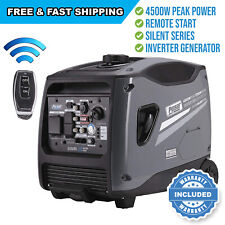 Pulsar 4500 Watts Portable Inverter Generator W Electric Remote Start G450rn