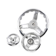 3 - 8 Round Iron Hand Wheel For Milling Machine Lathe Chrome Plated Handwheel