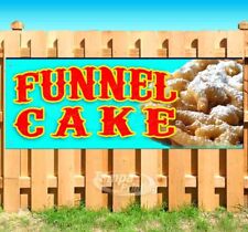 Funnel Cake Advertising Vinyl Banner Flag Sign Many Sizes Carnival Fair Food