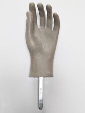 Rsm-c Used Mannequin Left Hand In Gray Stone Finish Large Female Or Small Male
