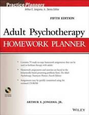 Adult Psychotherapy Homework Planner - Paperback - Good