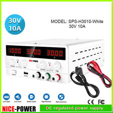 Adjustable Dc Power Supply 30v 10a Variable Power Supply Lab Power Supply Bench
