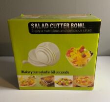 Brand New Innovative Salad Bowl Cutter Great For Cutting And Serving