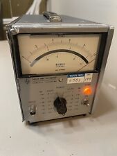 Hp Hewlett Packard 3400a Rms 10hz-10mhz Frequency Voltdb Meter Untested