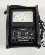 Simpson 260 Series Multimeter With Leads And Case Parts Partially Tested