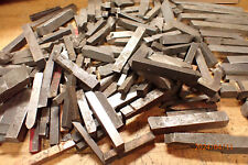 Lot W151 Pile Of Metal Lathe Bits 38 58 14 12 Etc...