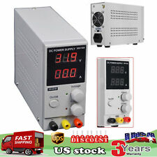 0-10a 30v Dc Power Supply Variable Lab Adjustable Regulated Bench Power Source