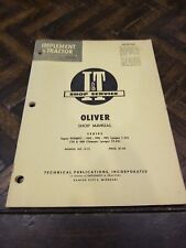Oliver 99 Gmtc 950 990 995 770 880 Tractor Shop Service Repair Manual It O-13