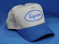 Ferguson Tractor Hat - Royal Blue Gray - Snapback - Trucker
