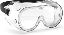 Anti-fog Protective Safety Goggles Clear Lens Wide-vision Adjustable Goggles