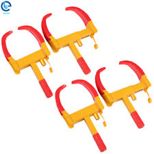 4 Pack Anti Theft Wheel Lock Clamp Boot Tire Claw Trailer Car Truck Suv Towing