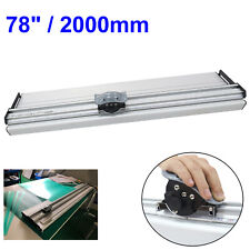 78 2000mm Manual Rotary Paper Trimmer With Ruler Wide Format Paper Photo Cutter