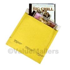 250 Cd 7.25x8 Kraft Bubble Lite Mailers Cd Rom Envelopes