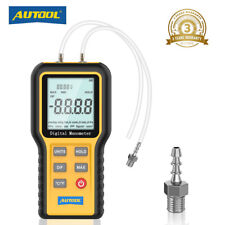 Digital Manometer Differential Air Pressure Gauge Hvac Gas Pressure Meter Tester