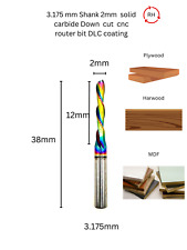 High-performance 2mm Down-cut Carbide Cnc Router Bit For Mdf Solid Wood - Prec