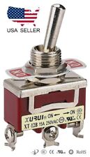 Heavy Duty Spdt On-on Toggle Switch 20a 125v 15a 250v Screw Terminals 12b