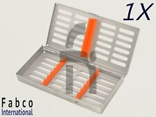 Dental Sterilization Cassette Autoclave Tray Rack Box 7-instruments