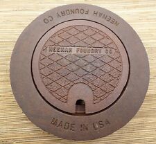 Neenah Foundry Co Cast Iron Small Manhole Frame And Cover 5900-2001