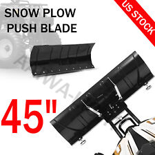 Kit For Atv Utv Snow Plow Kit 45 Steel Blade Complete Universal Mount Package