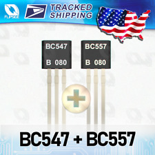Bc547 Bc557 50 Pair 100 Pcs Npn Pnp Transistor Bundle To-92 Transistor Usa