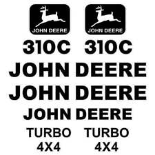 John Deere 310c Backhoe Loader Repro Decal Set