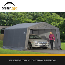 Shelterlogic Garage-in-a-box Replacement Cover Kit Frame Sold Separately