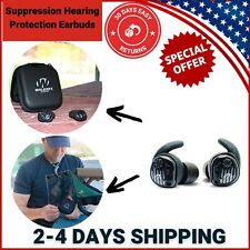 Silencer Wireless Electronic Sound Suppression Hearing Protection Earbuds