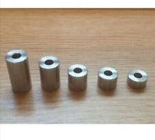 Mild Steel Spacers Standoffs Bush All Diameters Lengths Clearance Holes