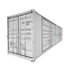 New 40ft High Cube Storage Shipping Container Conex W2 Side Doors Free Shipping