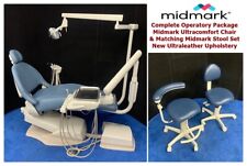 Midmark Ultracomfort Dental Operatory Chair Package W Stool Set Ultraleather