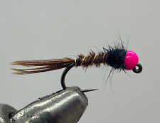 Tungsten Beadhead Jig Pheasant Tail - Hotspot - Pink