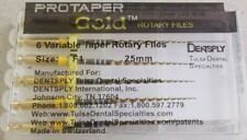 Protaper Gold Rotary Files 25mm F1 Dentsply Tulsa Assorted Endodontics Endo