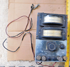 Vintage Electric Auto-lite Volt-amp Meter Tester Gauge