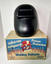 Vintage Sellstrom Welding Gear Mask Helmet W Original Box 28301 Nice