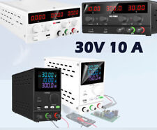 10a 30v Dc Power Supply Adjustable 4digital Variable Precision Lab Grade Us Plug