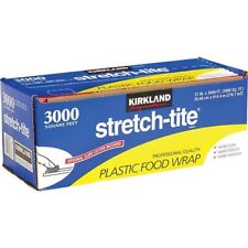 Kirkland Signature Stretch-tite Plastic Food Wrap 12 In X 3000 Ft Foodservice