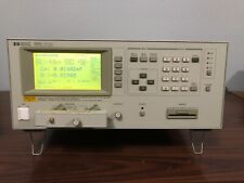 Agilent Hp 4284a Precision Lcr Meter 20hz-1mhz W Opts. 001002006 Hp 16047c