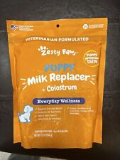 Zesty Paws Puppy Milk Replacer Colostrum Supplement 12oz Expires 624