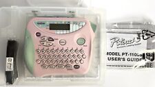 Brother Pink P-touch 1100sb Label Maker- Open Box