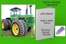 John Deere 8440 8640 Tractor Service Repair Technical Manual See Description