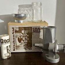 Vintage Kitchenaid Hobart Grain Mill Grinder Attachment Model Gm
