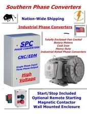 15 Hp Rotary Phase Converter--extreme Duty For Industrial Locations