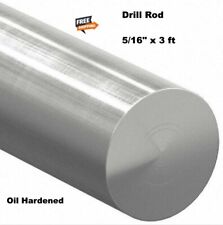 Drill Rod 516 X 36 Oil Hard Steel Grade O1 Easily Welded Machined