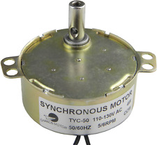 Small Ac Synchronous Gear Motor Tyc-50 110v Ac 56rpm Ccw Turntable Motor For El