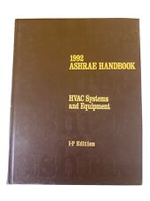 1992 Ashrae Handbook Hvac Systems Equipment I-p Edition