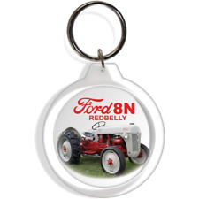 Ford 8n Redbelly Farm Garden Tractor Keychain Keyring Yard Lawn Mower Part